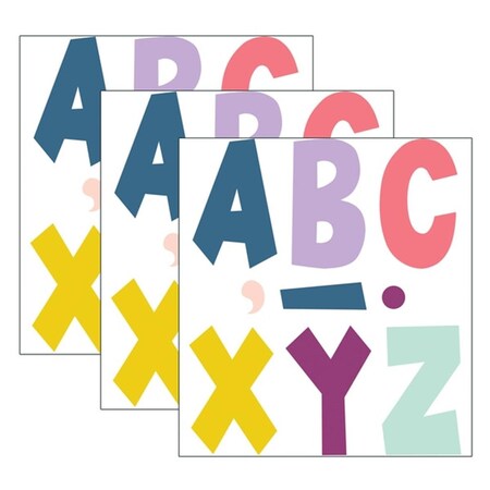Teacher Created Resources 7 in. Oh Happy Day Fun Font Letters, 3PK TCR70100-3
